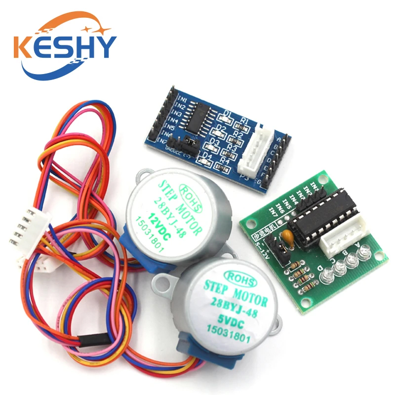5V 4-Phasen 28BYJ-48 DC Getrie – Uln2003 Driver Bewertung und Preis