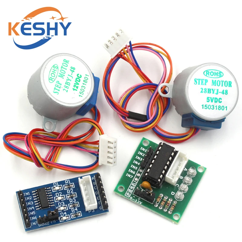 5V 4-Phasen 28BYJ-48 DC Getrie – Uln2003 Driver Bewertung und Preis