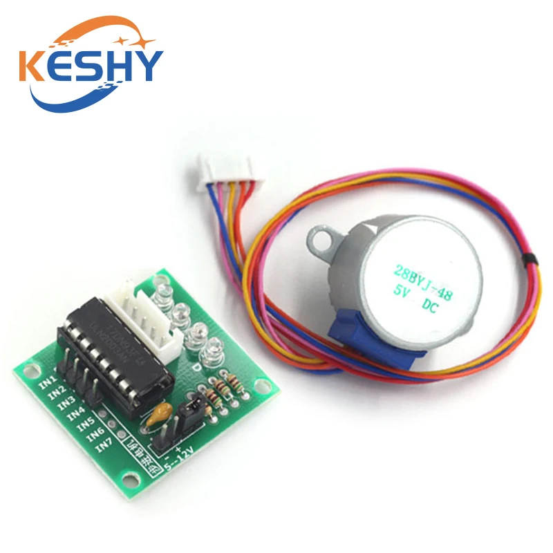 5V 4-Phasen 28BYJ-48 DC Getrie – Uln2003 Driver Bewertung und Preis